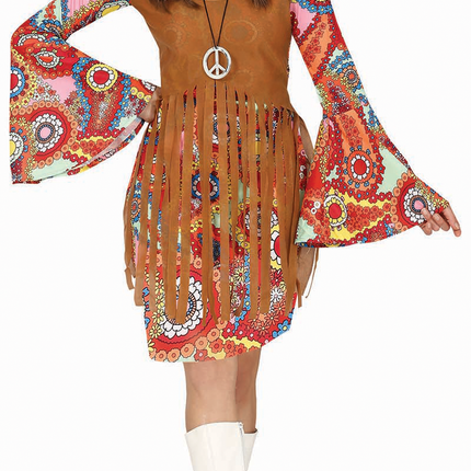 Costume Hippie 60S Donna