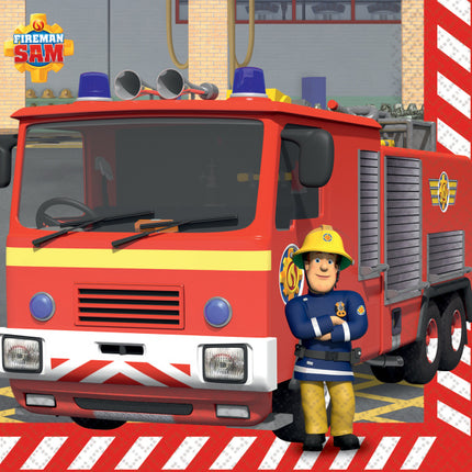 Tovaglioli Fireman Sam 33cm 16pz