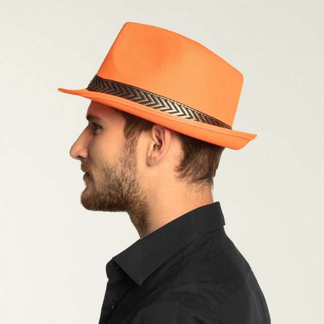 Cappello Arancione Neon