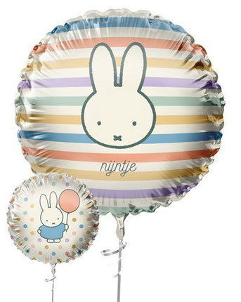 Palloncino Miffy in foil 45 cm