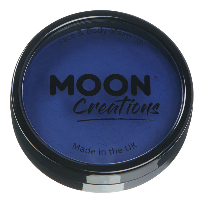 Moon Creations Vaschette per torte Pro Face Paint Blu Scuro 36g