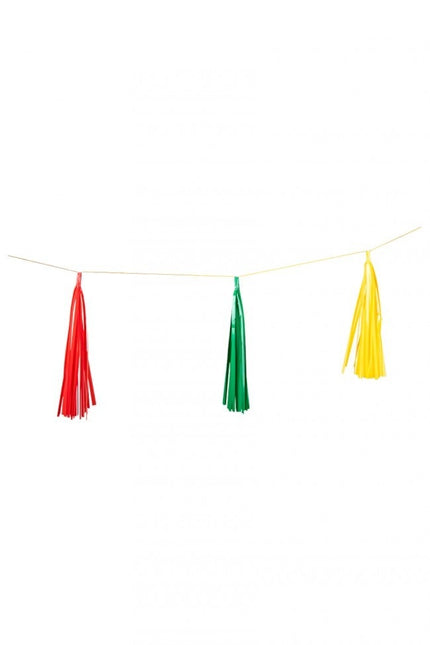 Nappe Guirlande Rosso Giallo Verde 2,25m