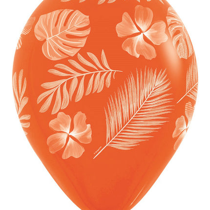 Palloncini Tropical Paradise Mix 30cm 25pz