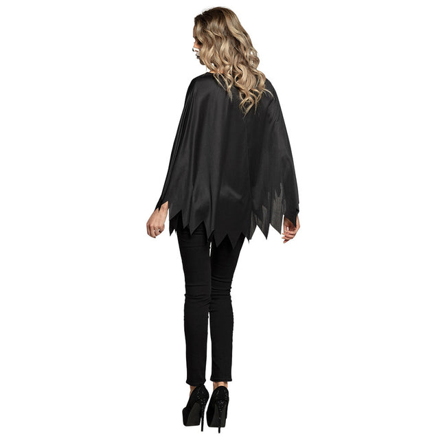 Poncho scheletro di Halloween