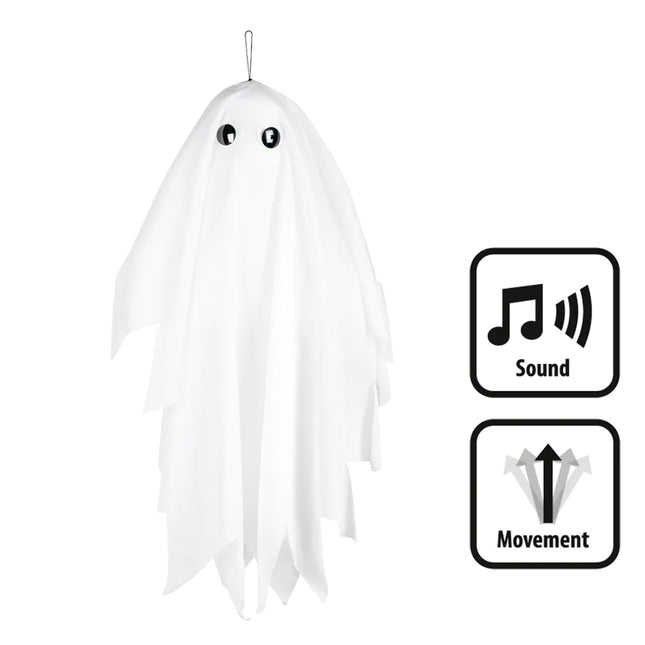 Bambola Halloween Fantasma che scuote 48 cm