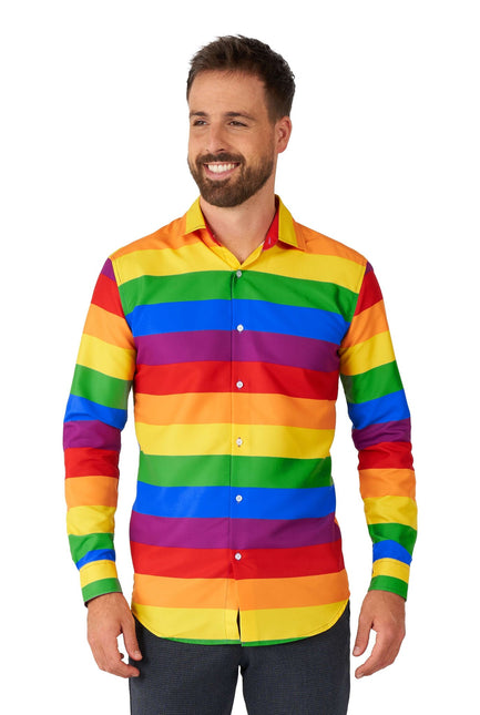 Camicia Arcobaleno Uomo Suitmeister