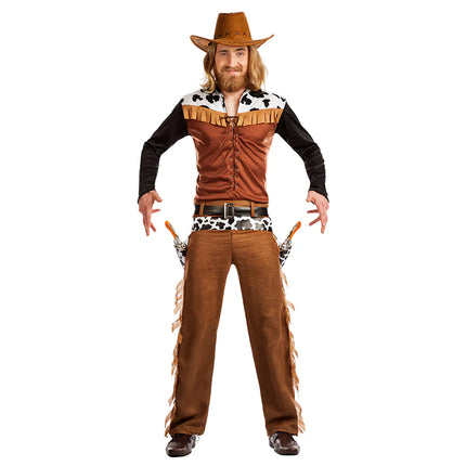 Costume da Cowboy Uomo Marrone