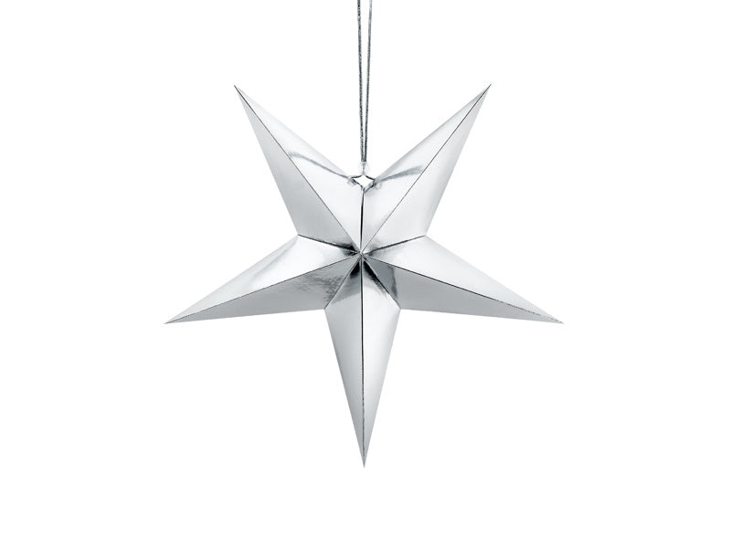 Decorazione appesa Star Silver 45cm