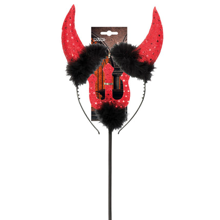 Halloween Devil Set Rosso Nero 2 pezzi