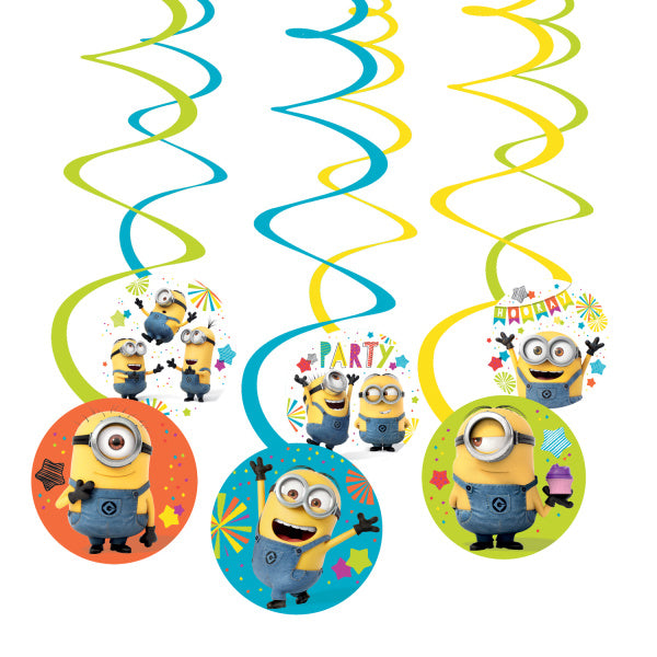 Decorazione appesa Minions 6 pezzi