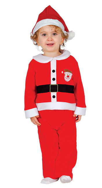 Il vestito da Babbo Natale del bambino