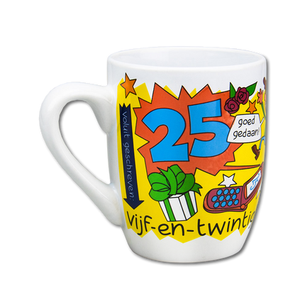 Tazza 25 anni 12 cm