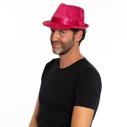 Cappello Glitter Fucsia