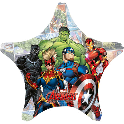 Palloncino ad elio Avengers Star XL 71 cm vuoto