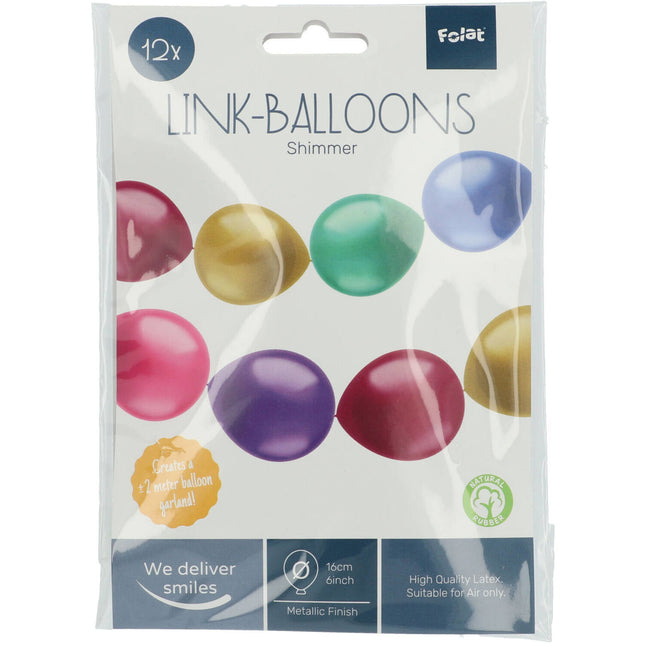 Ghirlanda di palloncini colorati 2m