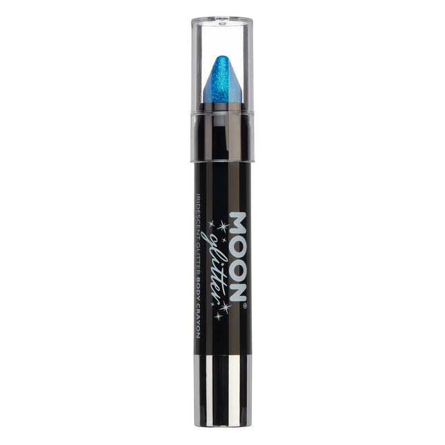 Pastelli per il corpo iridescenti Moon Glitter Blu 3.2g