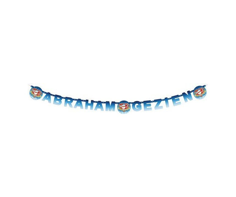 Abraham Letter Garland Blu 3m