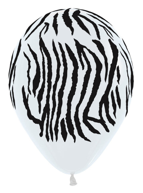 Palloncini Jungle Stripes Mix 30cm 25pz