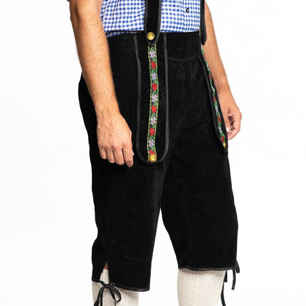 Lederhosen Lang Nero