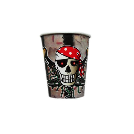 Bicchieri Pirates 250ml 8pz