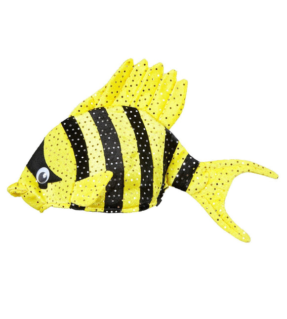 Cappello da pesce giallo