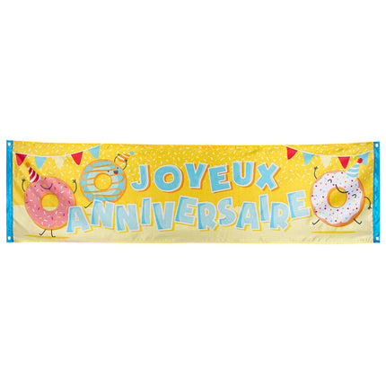 Ciambella Joyeux Anniversaire 1,8m