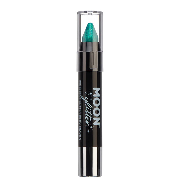 Pastelli per il corpo iridescenti Moon Glitter Verde 3.2g