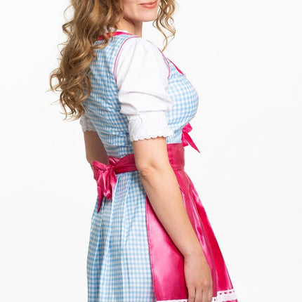 Abito Dirndl Oktoberfest Baviera 3 pezzi