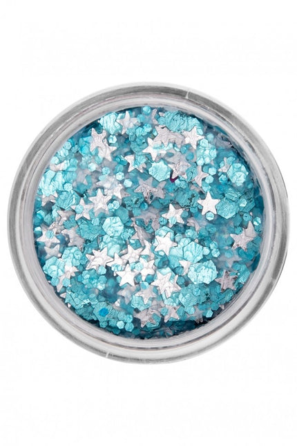 PXP Pressed Chunky Glitters Creme Heavenly Blue 10ml