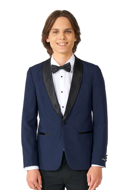 Ragazzo in smoking blu scuro, adolescente OppoSuits