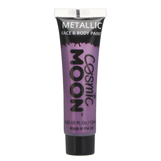 Cosmic Moon Metallic Face Paint Viola 12ml