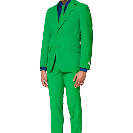 Uomini in abito verde OppoSuits