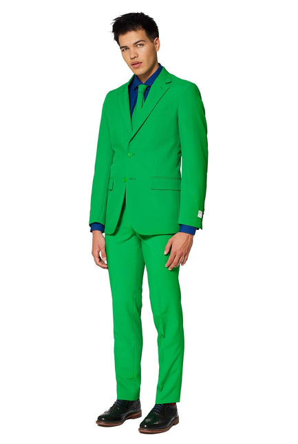 Uomini in abito verde OppoSuits