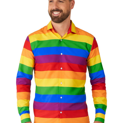 Camicia Arcobaleno Uomo Suitmeister