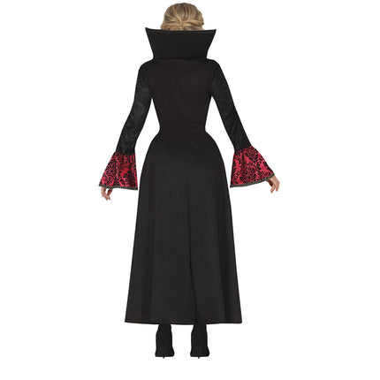 Vestito da vampiro per Halloween da donna rosso