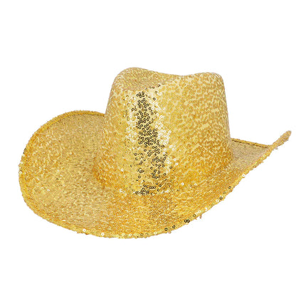 Cappello da cowgirl oro