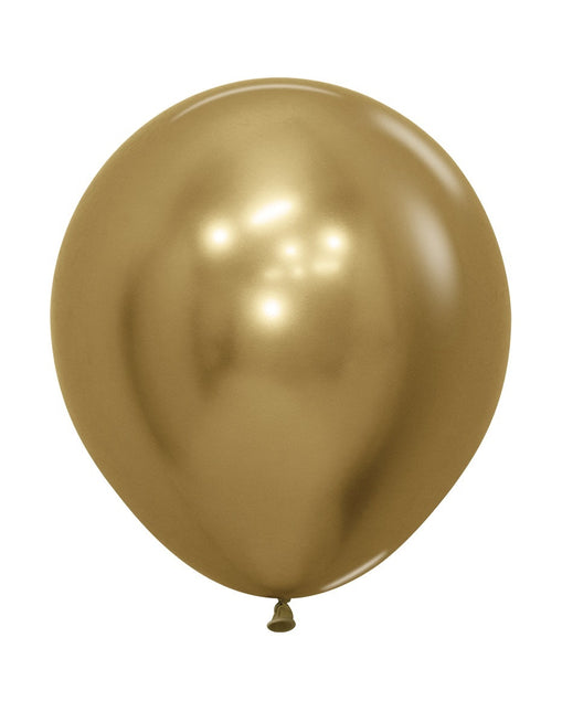 Palloncini Reflex Oro 45cm 6pz