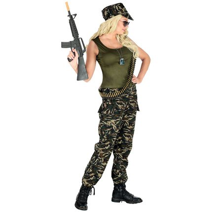 Costume da donna dell'esercito