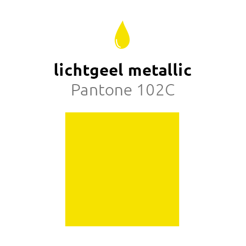 Palloncino gigante giallo chiaro XL metallizzato 91 cm