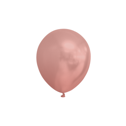 Palloncini oro rosa metallizzati 13cm 100pz