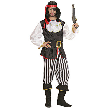 Piratesuit Nero Bianco Uomo