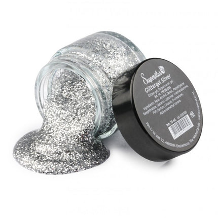 Gel glitterato argento