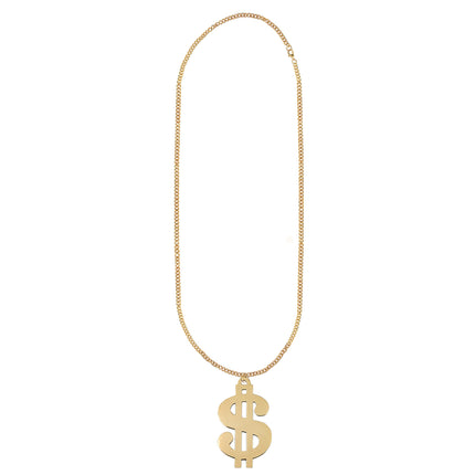 Collana d'oro Dollar Gangster