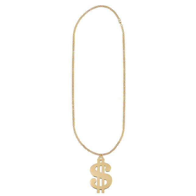 Collana d'oro Dollar Gangster