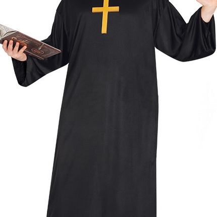 Costume da prete nero