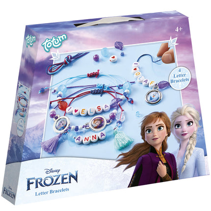 Crea un braccialetto con le lettere di Frozen