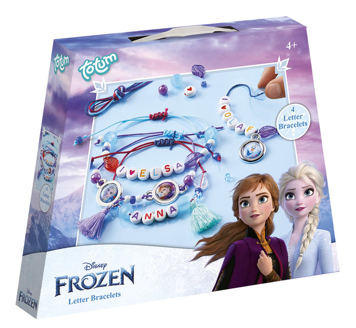 Crea un braccialetto con le lettere di Frozen