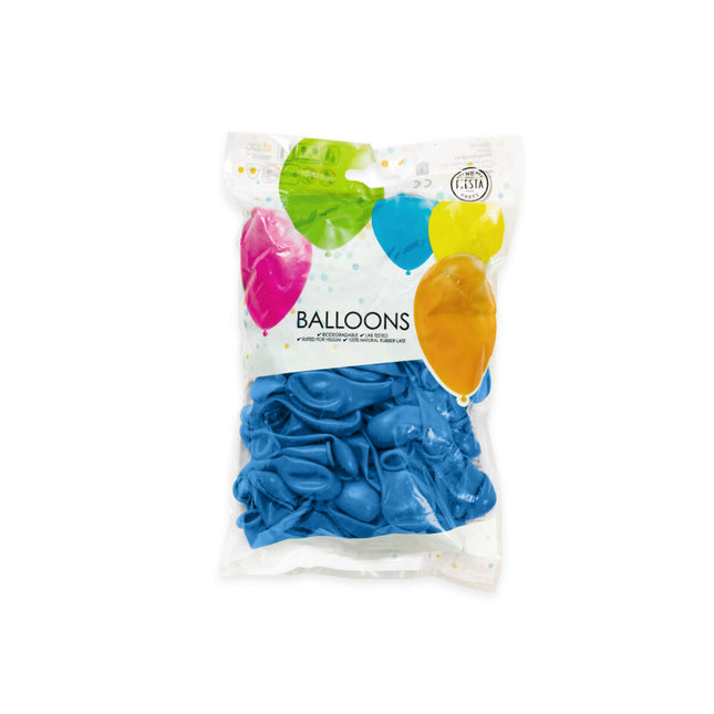 Palloncini blu metallizzati 13cm 100pz