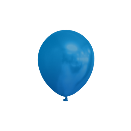 Palloncini blu metallizzati 13cm 100pz