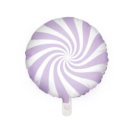 Palloncino ad elio Lilac Swirl 45 cm vuoto